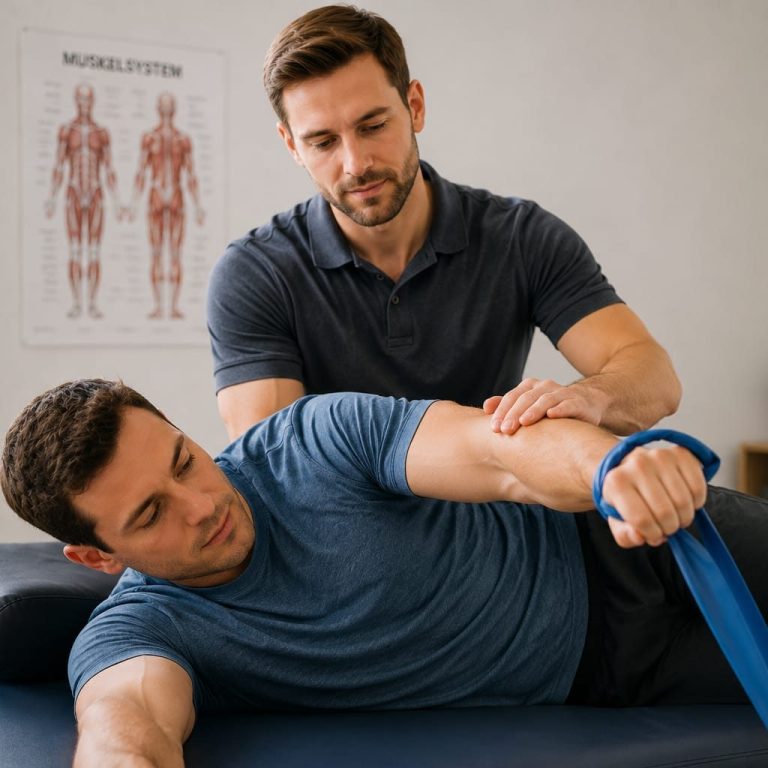 Manuelle Therapie, Physiotherapie, Mülheim Saarn, Heilpraktik, Privatpraxis, Rückenschmerzen, Atlastherapie, Krankengymnastik